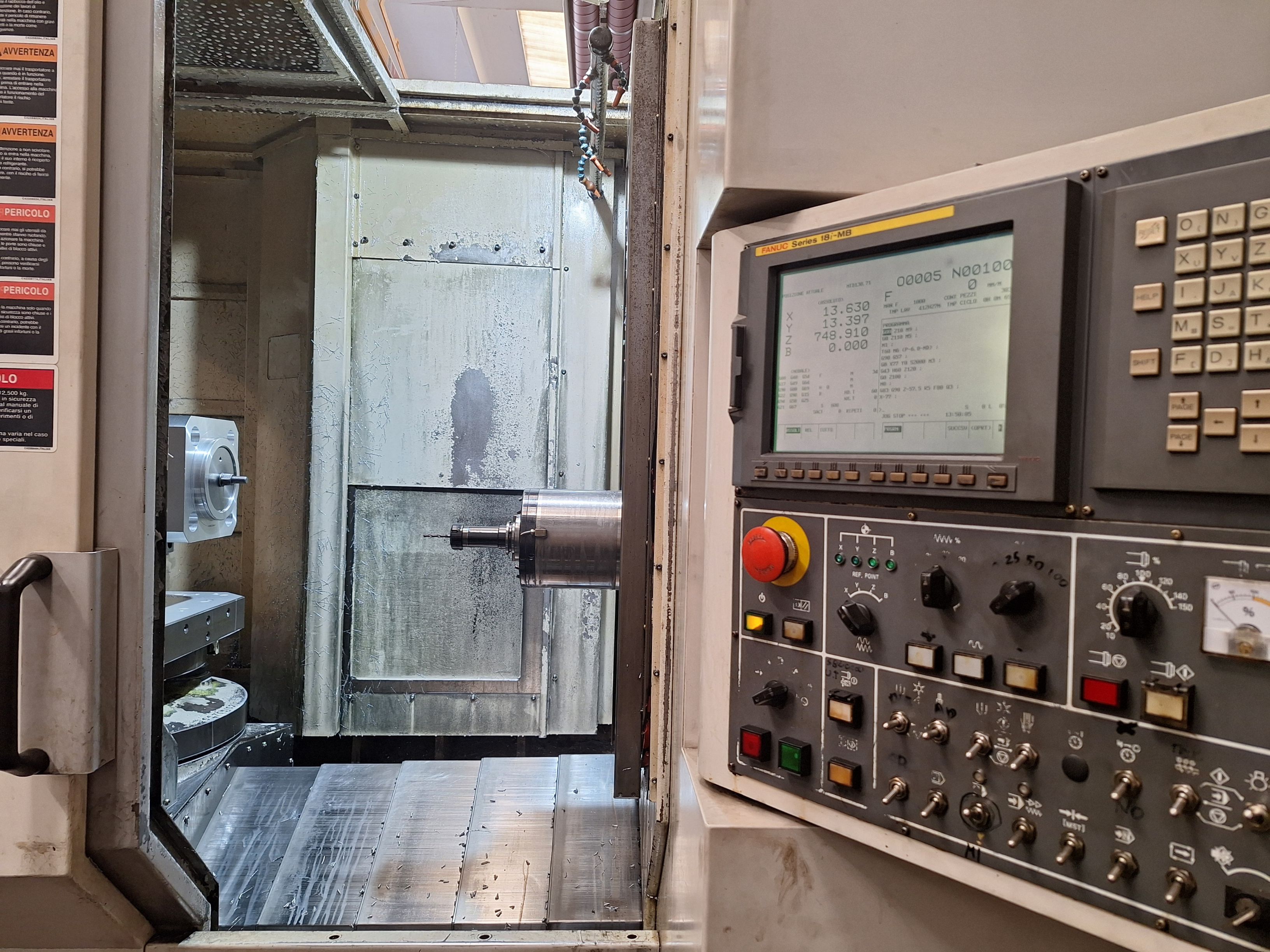 Centro lavoro orizzontale Doosan ACE HP 5000